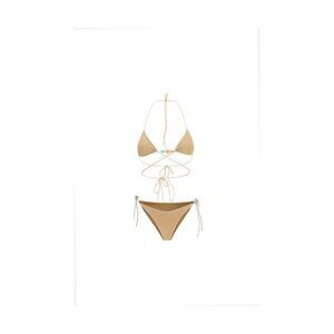 Oséree Gold Polyamide Women's Bikini